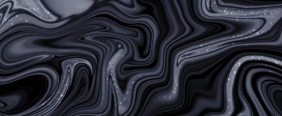 Wall Mural - marble white and black ink texture background. black marble pattern texture abstract wallaper.