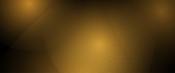 Fototapete - Vector abstract light gold effect, flow line, motion pattern and golden gradient color for luxury wallpaper, template banner, futuristic background. Illustration modern graphic design with space
