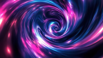 Poster - Abstract cosmic nebula vortex glowing galaxy space energy background with vibrant colors and dynamic light effects