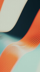 Poster - Abstract Waves: A mesmerizing composition of abstract waves, rendered with smooth gradients of color and intricate textures, suggesting a sense of flow and depth.