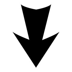 Wall Mural - vector illustration of an arrow
