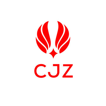 CJZ  creative minimalist letter logo.