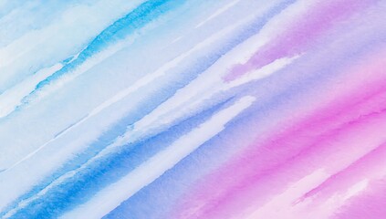 Poster - Gradient background showcasing blue and pink abstract patterns with soft textures created by brush strokes