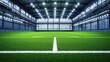 © Abdi - Indoor soccer field with bright lights