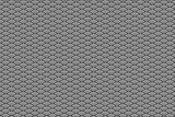 Japanese Chinese ornament oriental pattern wallpaper. Black and white vintage Asian ocean water background on transparent background. Abstract black and white wave seamless pattern. Leather texture.