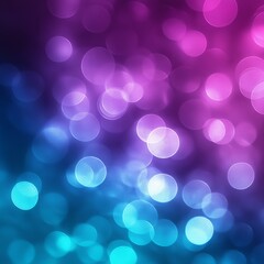 Poster - vibrant abstract background featuring colorful bokeh effects in shades of purple, pink, and blue