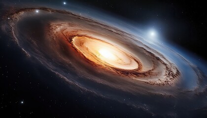 Poster - Exploring the mesmerizing depths of a vibrant dwarf galaxy with swirling gases and bright stars