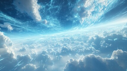Wall Mural - Celestial Network