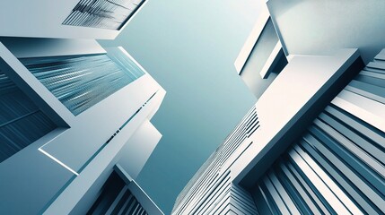 Poster - Modern Abstract Geometric Design for Brochure and Company Use