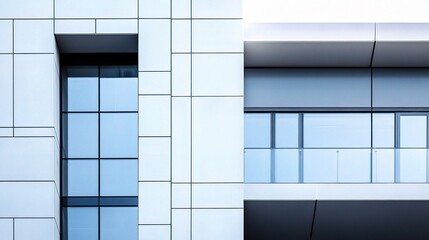 Poster - Clean Abstract Architecture Details with Modern Geometric Lines