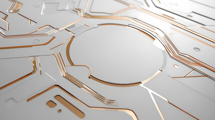 Poster - Circuit design action technology environment abstract content modern viewpoint digital concept
