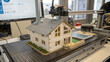 © Wonderful Studio - BCG Bio Circular Green Economy 3D printed eco home model on digital design platform