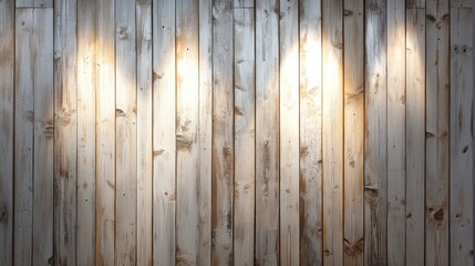 Poster - Rustic wooden wall with a weathered texture and soft, warm lighting. The organic feel makes it ideal for vintage or farmhouse-style concepts.