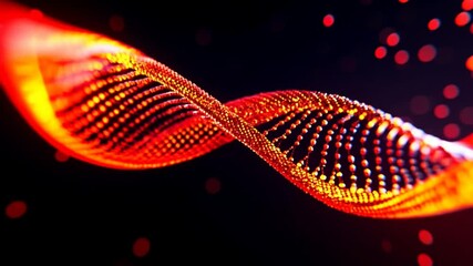 Poster - Exploration of a Glowing Wave Pattern With Luminous Particles in Dark Surroundings