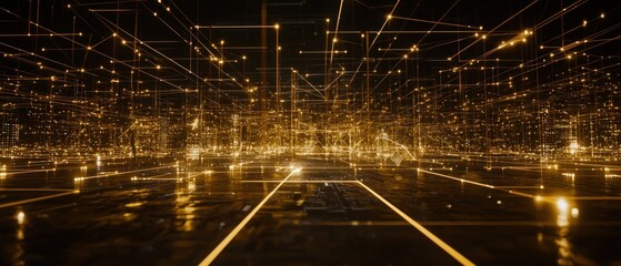 Poster - Golden Network: A Digital Metropolis
