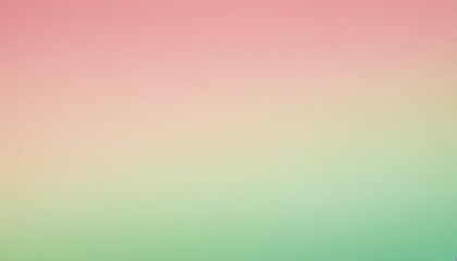Poster - Gradient background vector in spring light pink and green
4