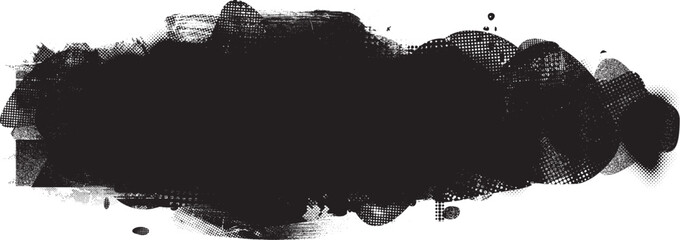 Fototapete - Grunge textured banner with rough edges. Speckled texture. Overlay grunge texture . Simply place texture over any object to create grunge effect . Banner with scratched surface for your design. 