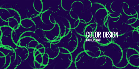 Fototapete - Modern abstract background with geometric elements. Beautiful illustration for website design and presentation. Vector graphics. Colorful vivid illustration.