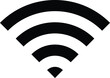 © CreativeCrush - A Simple WIFI Logo Icon Vector Illustration. WIFI Signal Icon Vector Illustration.