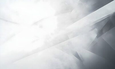 Poster - white and grey background. space design concept. Decorative web layout or poster, banner.