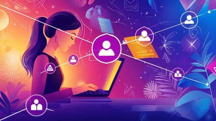 Poster - Engaging in Online Learning With a Laptop for Effective Study Generative AI