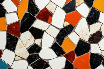 Aufkleber - Colorful abstract mosaic pattern background with a mix of colors. Good for art