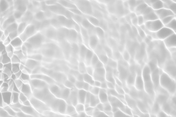 Wall Mural - abstract white transparent water shadow surface texture natural ripple background