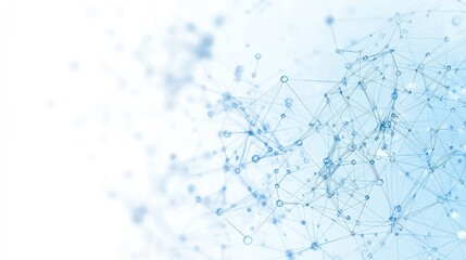 Abstract network connection background for technology or science