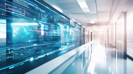 Poster - High-Tech Digital Health Care Environment with Advanced Displays