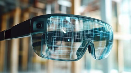 Poster - Smart Glasses with Digital Overlays for Blueprint Projection