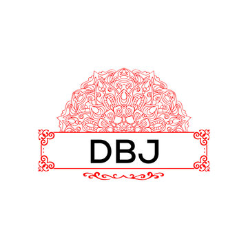 DBJ letter creative logo 