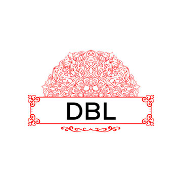 DBL letter creative logo 