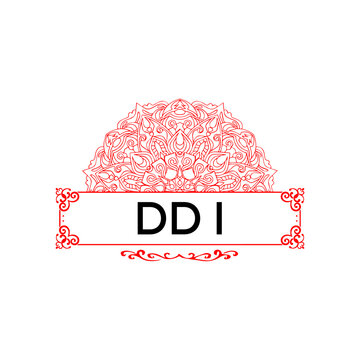DDI letter creative logo 