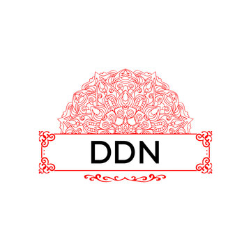 DDN letter creative logo 
