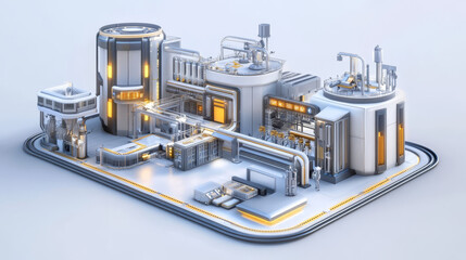 Poster - virtual data center. digital streams and future technology. deep machine learning 3d illustration. f