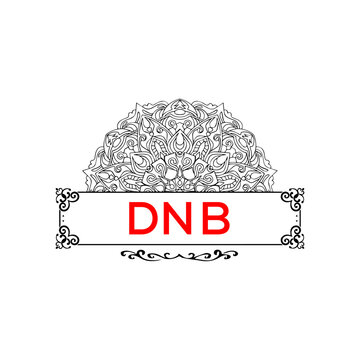 DNB letter creative logo 