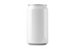 © salek - Blank white can of food front view isolated on transparent background high resolution photography for product display
