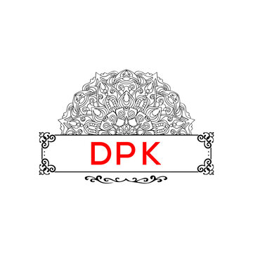 DPK letter creative logo 