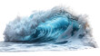 © Chumnan - Ocean's Embrace: A dynamic visualization of the ocean wave, capturing the power and beauty of the water, creating a sense of awe and admiration