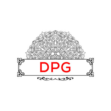 DPG letter creative logo 