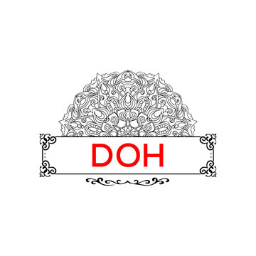 DOH letter creative logo 