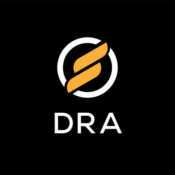 DRA letter creative logo 