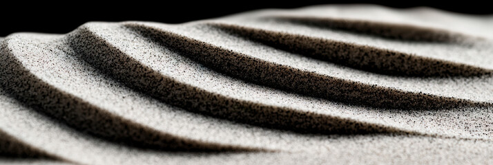Poster - Close-up of Layered, Textured Surface with Granular Appearance