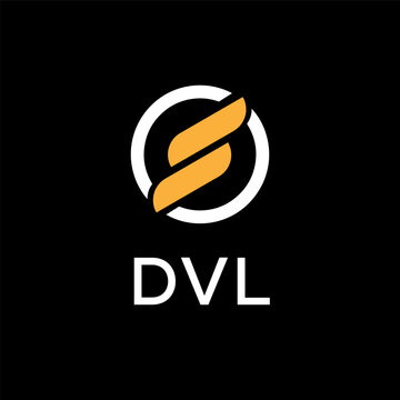 Letter DVL Logo Icon Design