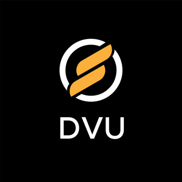 Letter DVU Logo Icon Design