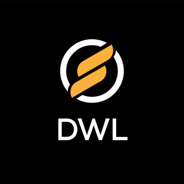 Letter DWL Logo Icon Design