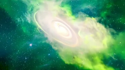 Wall Mural - Stunning cosmic journey through vibrant galaxies and star formations