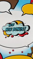 Poster - A cartoon character is shown with a red circle on his head and the words 