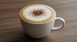© inst - Aromatic Cappuccino Delight: Indulge in Creamy Coffee Perfection