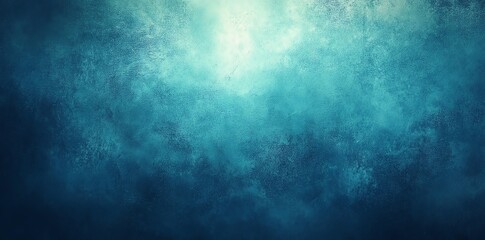 Wall Mural - ocean depth: a textured teal abstract background